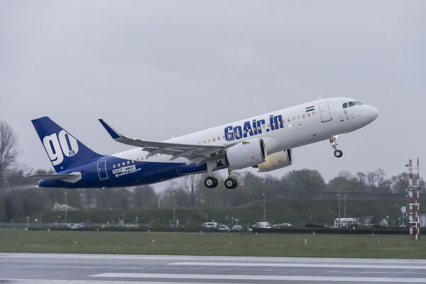 GoAir aircraft