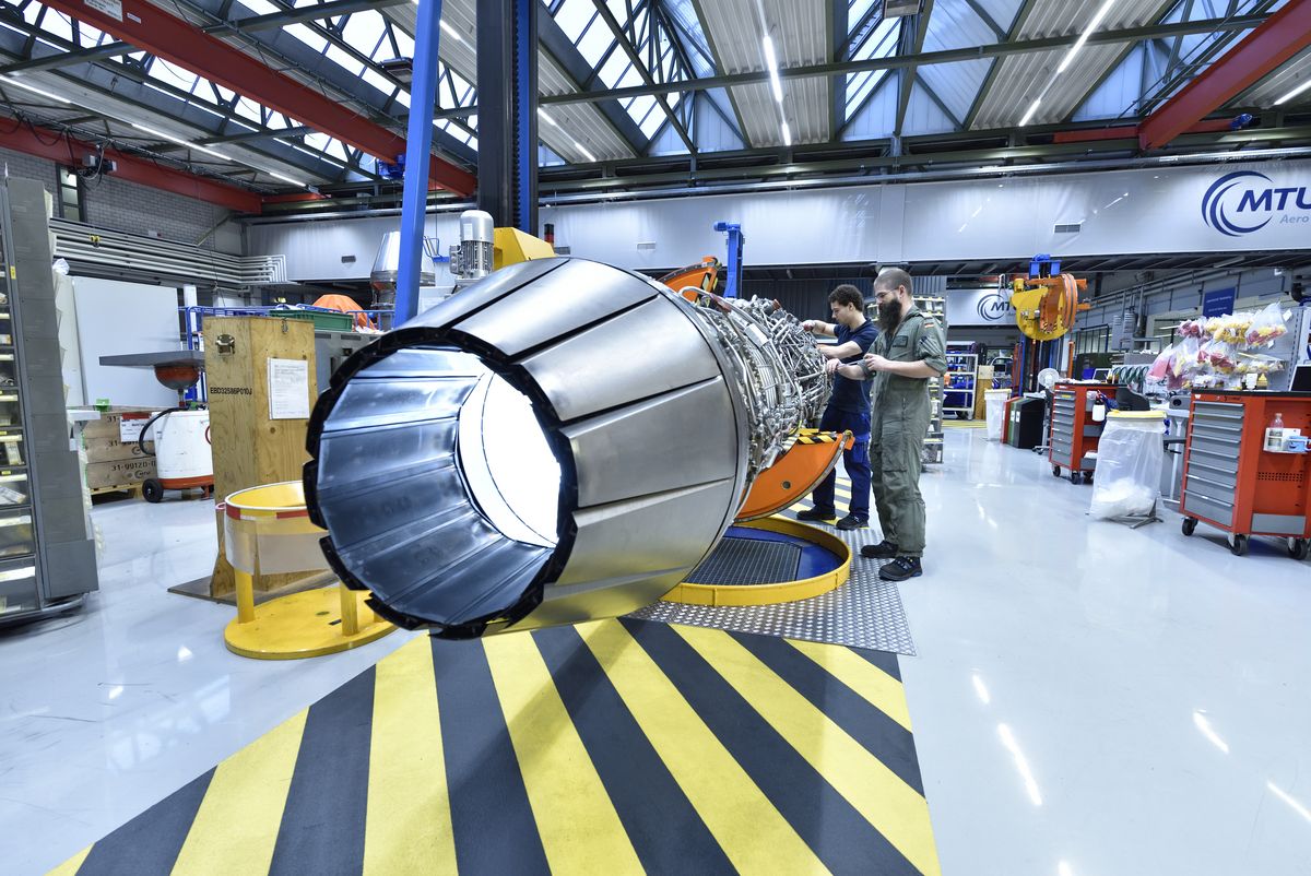 MTU Creates A Speedline For The German Air Force - MTU Aero Engines