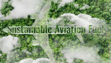 Sustainable,Aviation,Fuel,Concept.,Net,Zero,Emissions,Flight.,Sustainability,Transportation.